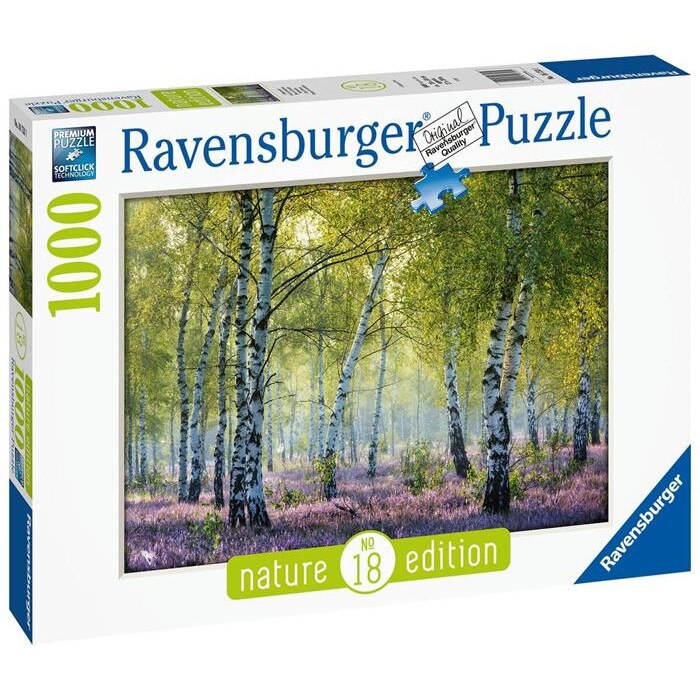 Puzzle Ravensburger Padurea de Mesteacan 1000 de Piese