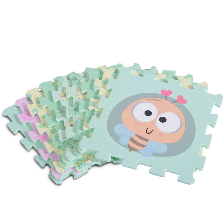 Пъзел Moni toys, Insect World, Многоцветен, 1 година +