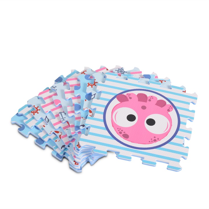 Пъзел Moni toys, Sea World, Многоцветен, 1 година +