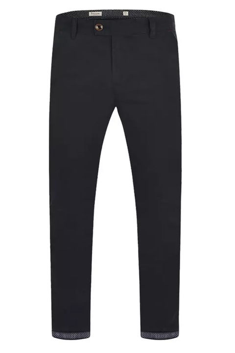 Pantaloni barbati, Stallion, Slim fit, Bumbac, Gri antracit, W32/L31