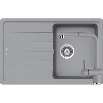 Kit chiuveta Schock Element D-100S 780 x 500 mm si baterie Schock Epos cu Dus Extractibil Croma Cristalite Kit chiuveta Schock Element D-100S 780 x 500 mm si baterie Schock Epos cu Dus Extractibil Croma Cristalite