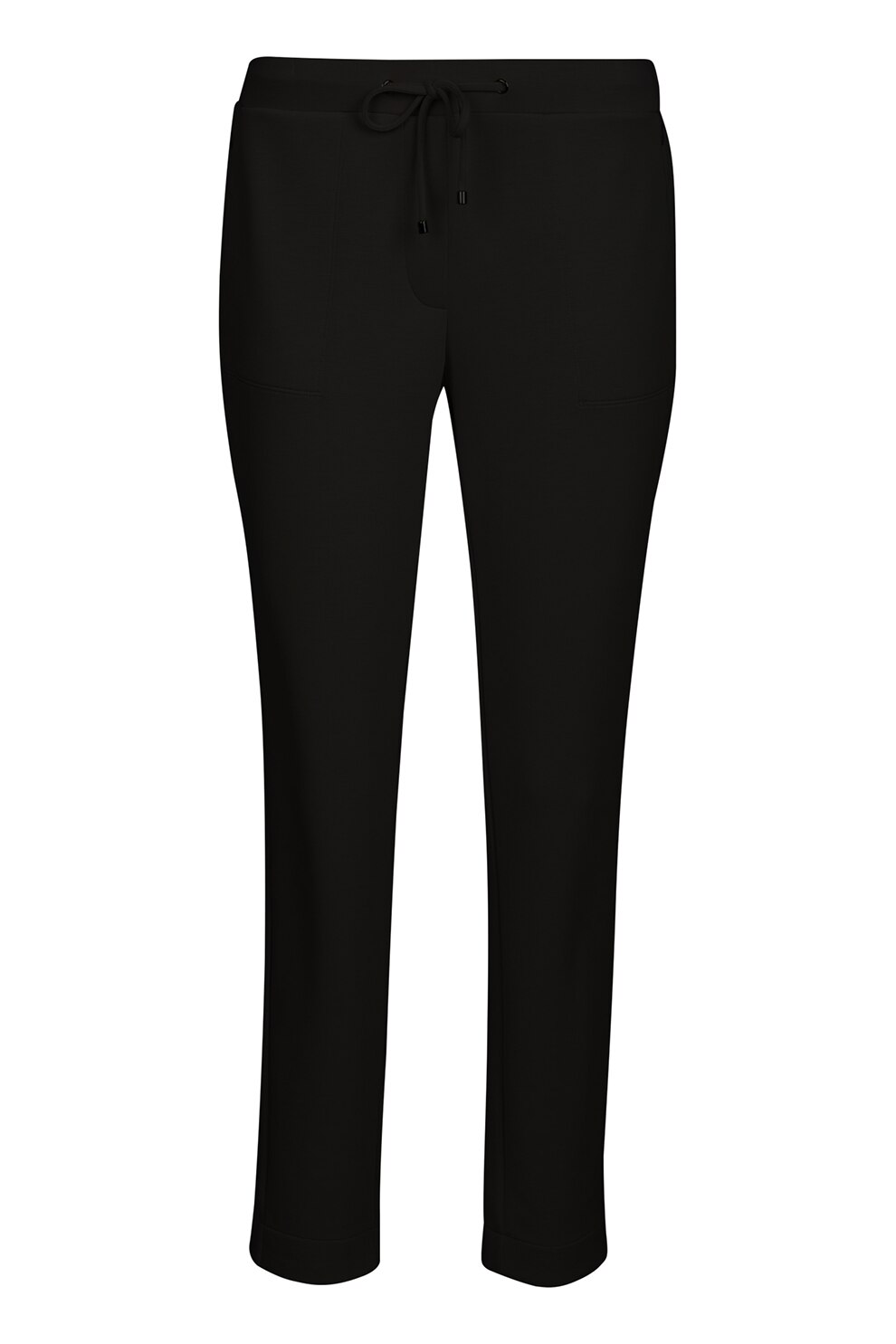 s.Oliver, Pantaloni jogger din jerseu, Negru