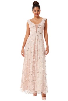 Rochie ocazie city goddess GD 2675, Roz Rochie ocazie city goddess GD 2675, Roz