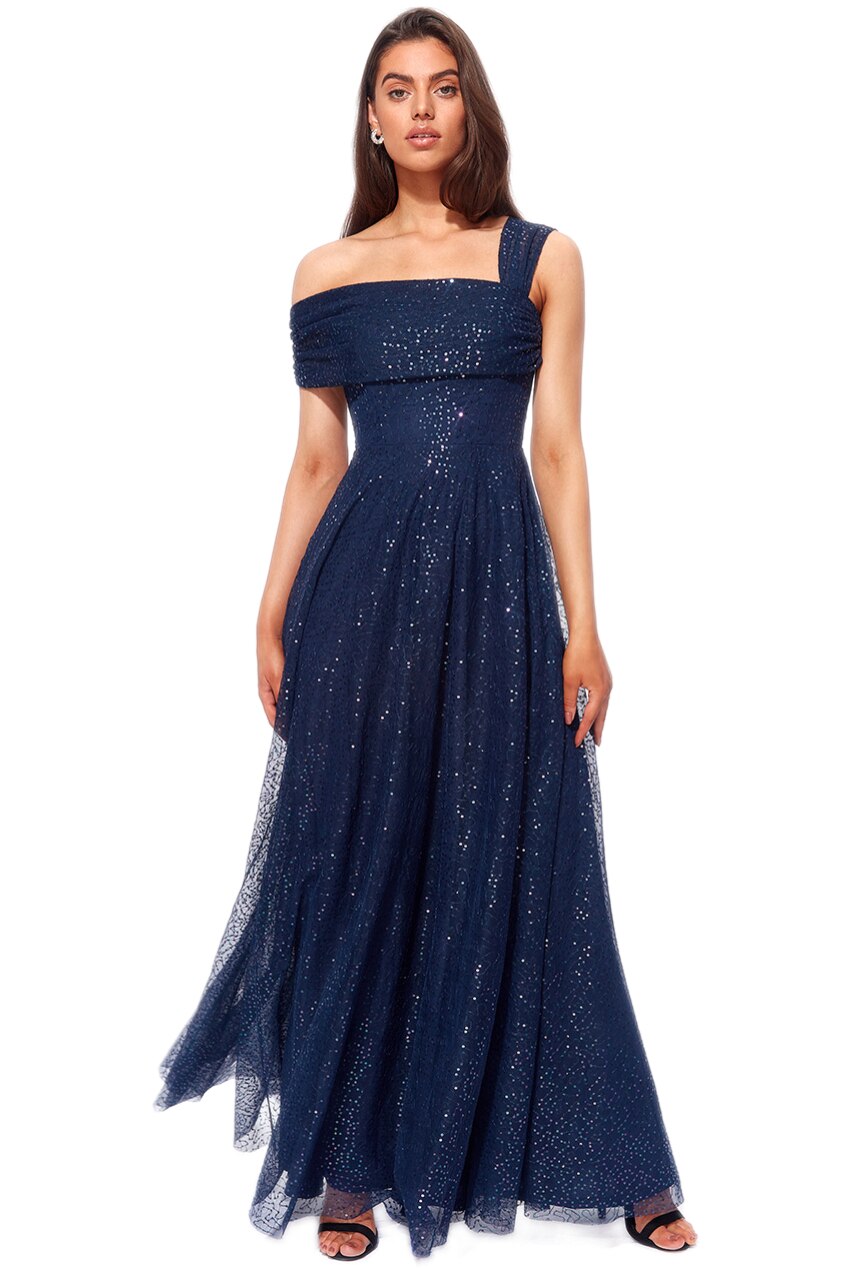 Rochie ocazie, City Goddess GD 2696, Bleumarin