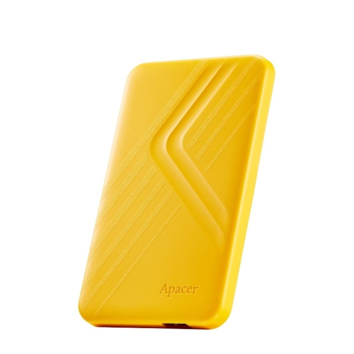 Хард диск Apacer, 2.5", 2TB, USB 3.1, Жълт