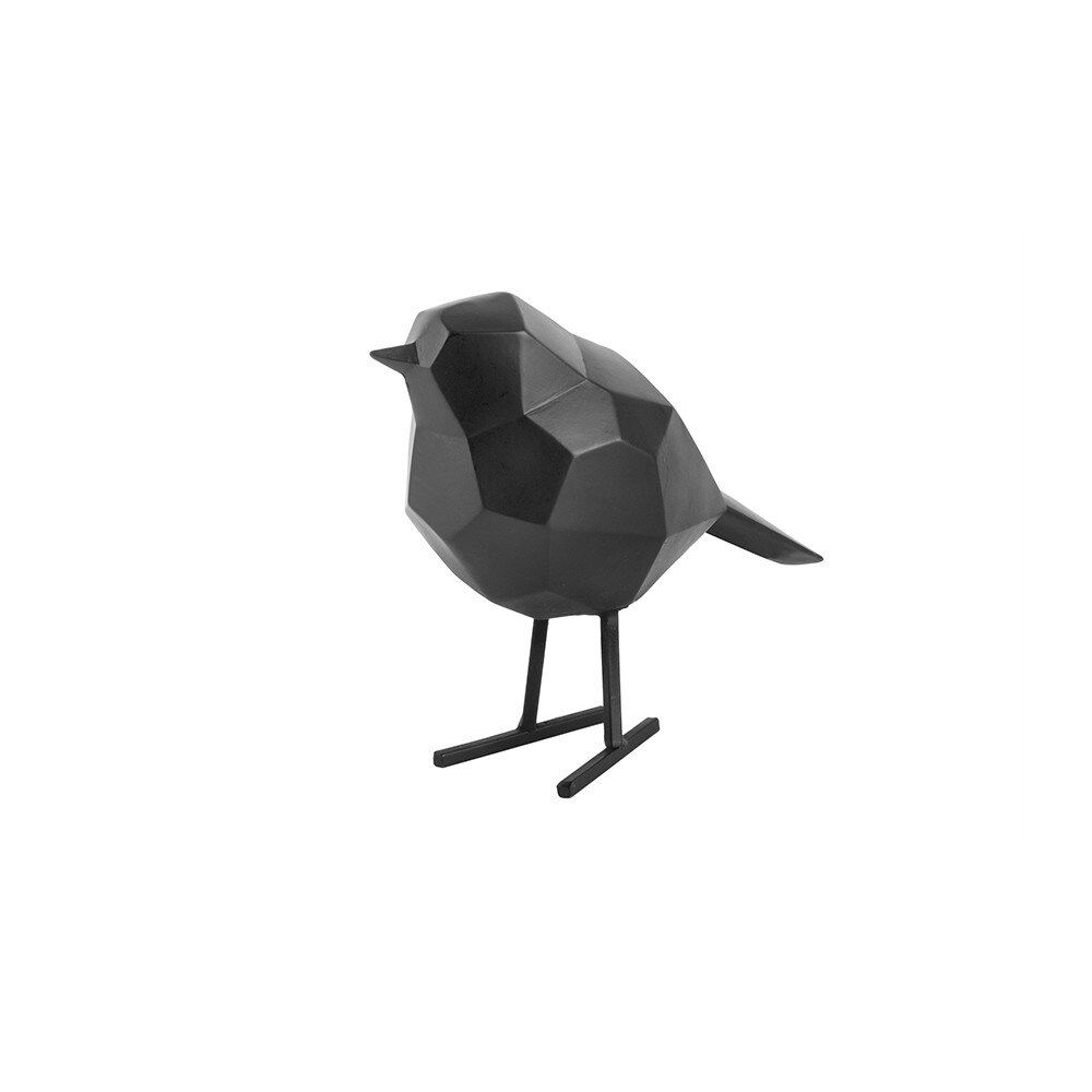 Statueta BIRD SMALL BLACK, 13.5 x 7.5 x 17 cm