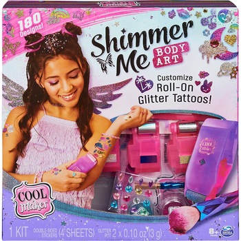 Set de joaca Go Glam Studio - Tatuaje Glitter Set de joaca Go Glam Studio - Tatuaje Glitter