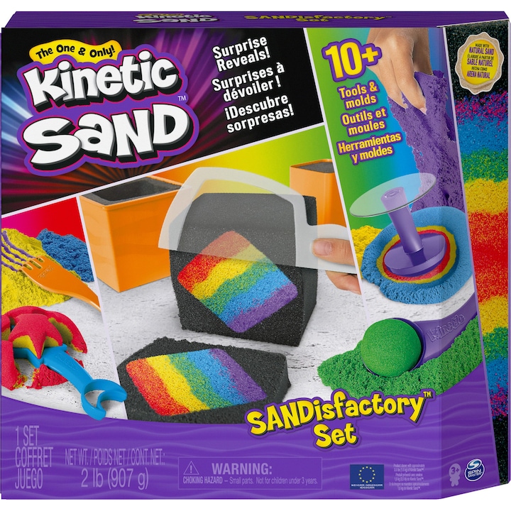 Set Kinetic Sand - Sandisfactory,907 g
