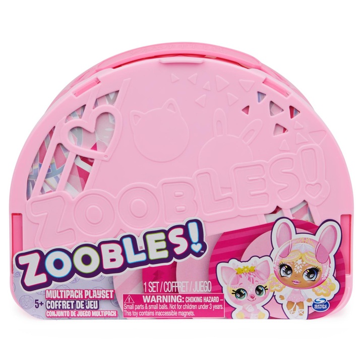 Zoobles Multi csomag, 3 játékfigurával