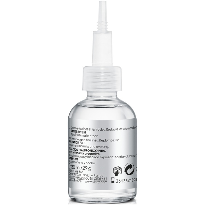 Ser anti age H.A Epidermic Filler Vichy Liftactiv Supreme cu efect de reumplere pentru fata si zona ochilor, 30 ml