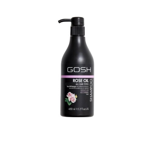 Sampon de par Gosh cu ulei de trandafir 450ml