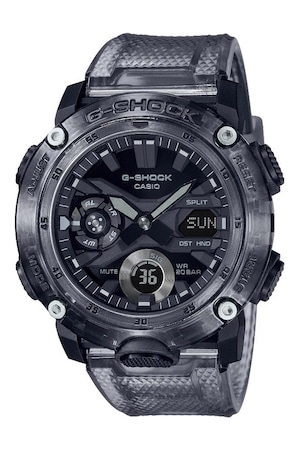 Casio, Цифров часовник G-Shock, Сив, черен