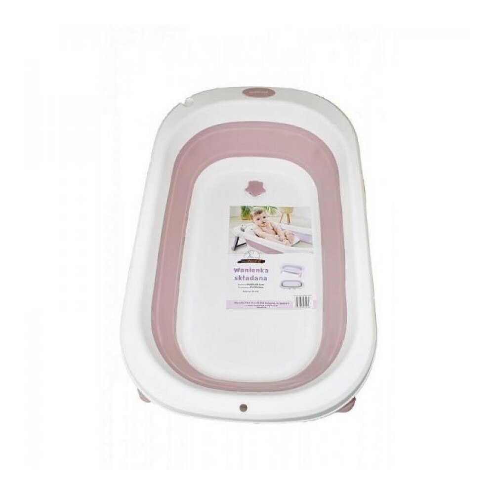 Cadita pliabila Miniworld Pink 81X50X20.5 cm