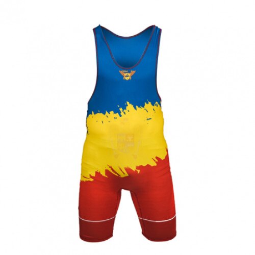 Dres de lupte ARMURA Tricolor V1 AGR, S, Multicolor