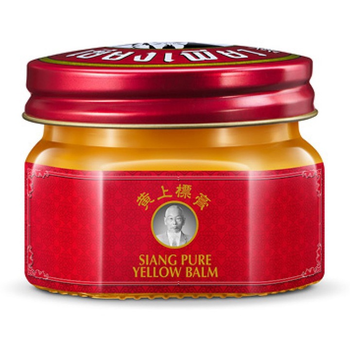 Siang Pure Yellow balzsam, melegítő hatású, Thaiföld, 40g