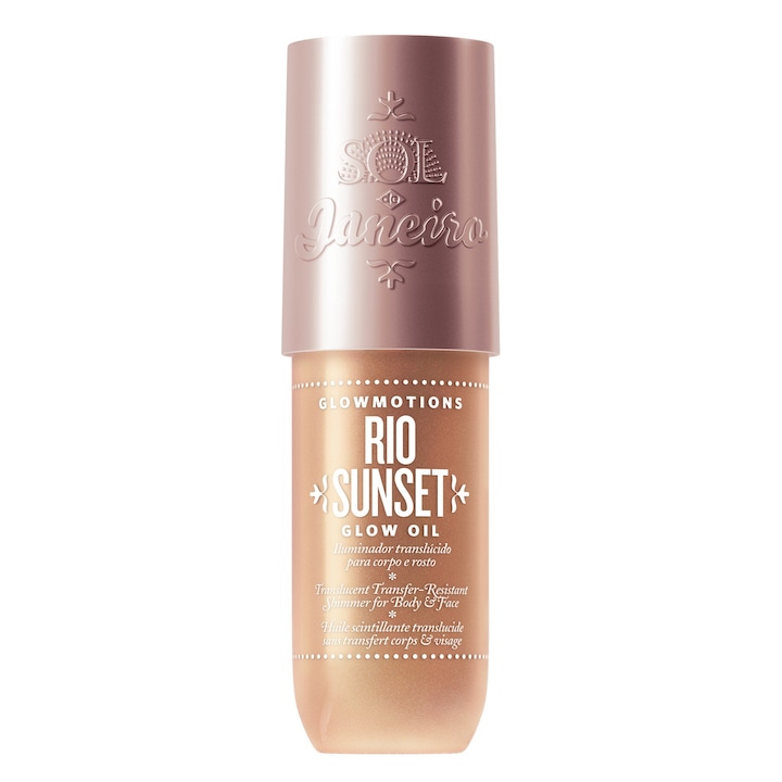 Ulei stralucitor pentru corp Glowmotions, Sol de Janeiro, Rio Sunset, 75 ml