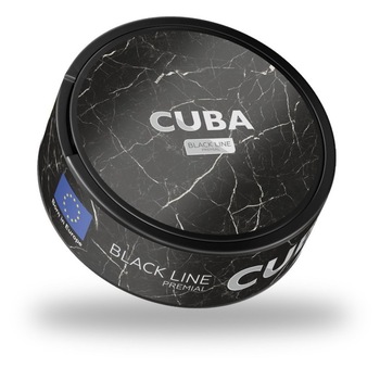 Snus CUBA Black 43 mg Snus CUBA Black 43 mg