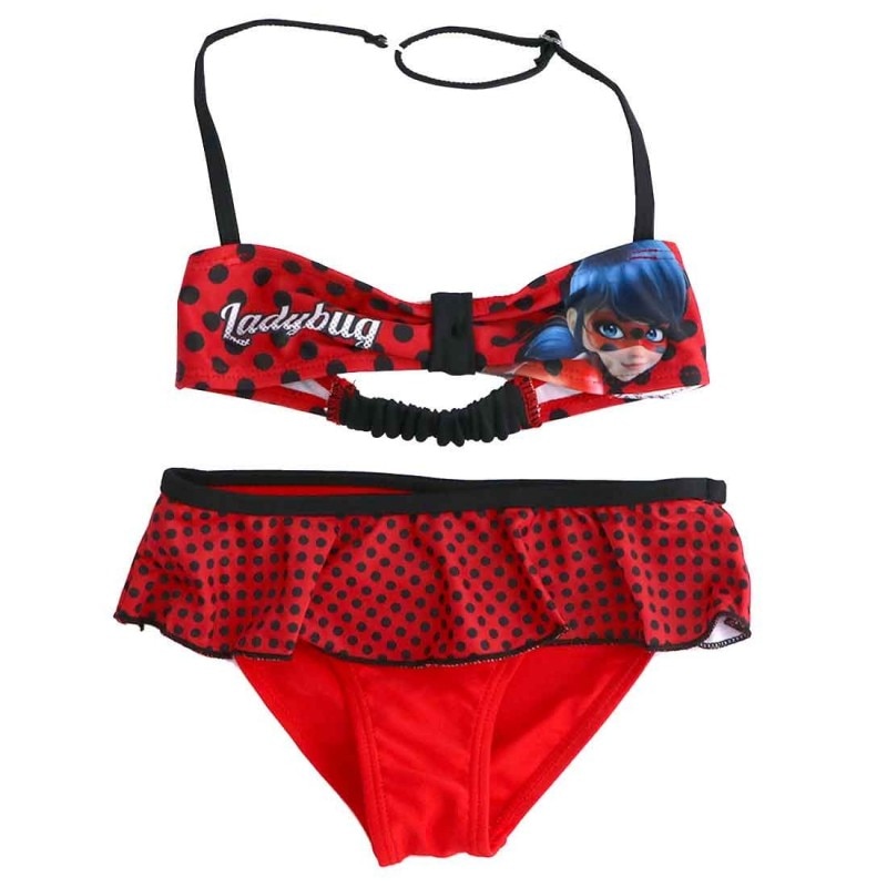 Costum de baie 2 piese Lady Bug 8341, Rosu