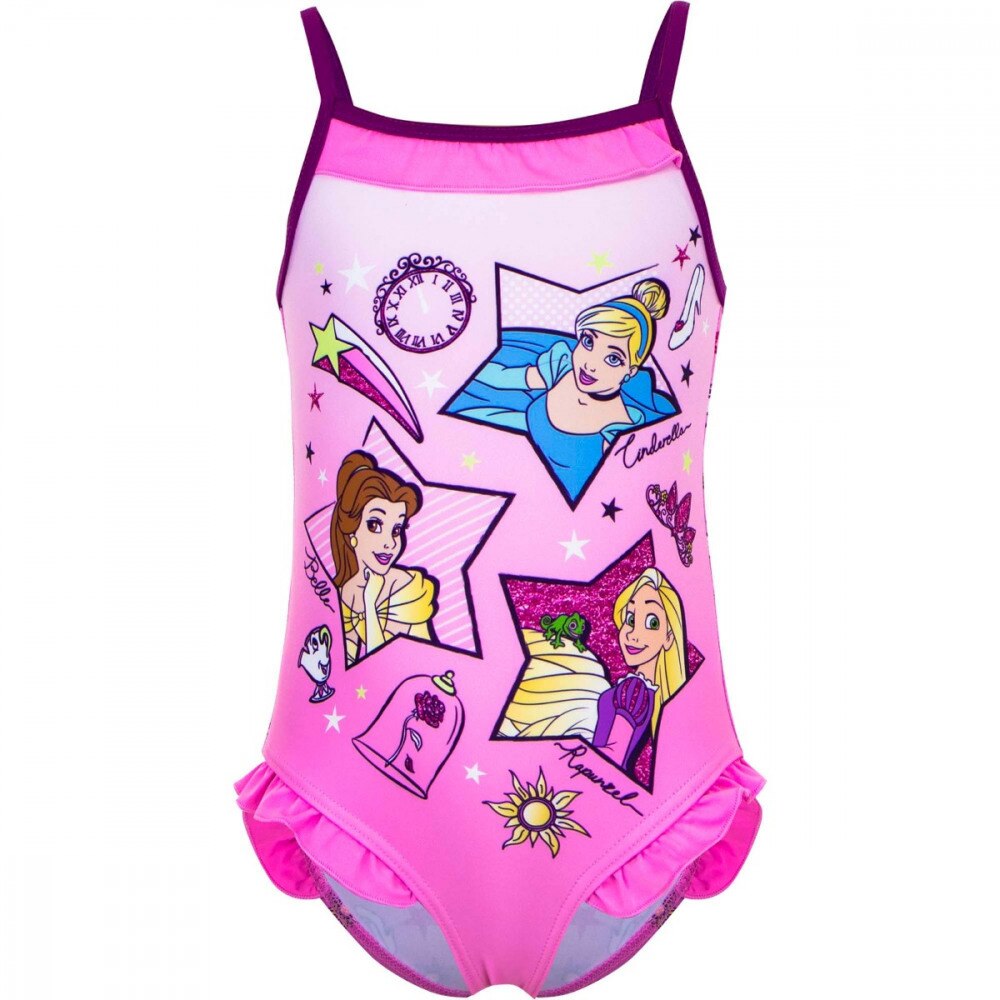Costum de baie intreg cu Prinsele Disney Stars 8468, Roz