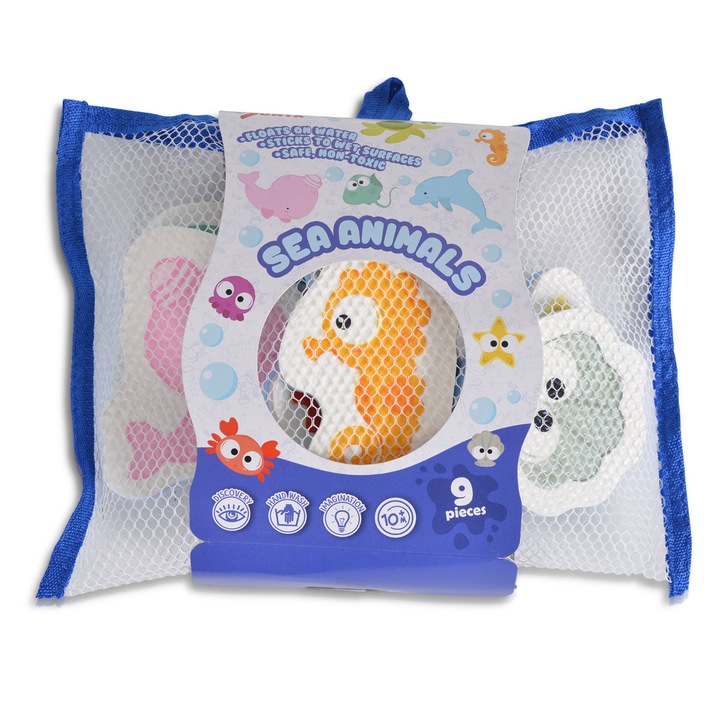 Пъзел Sunta Toys, Sea Animals, Многоцветен, 1 година +