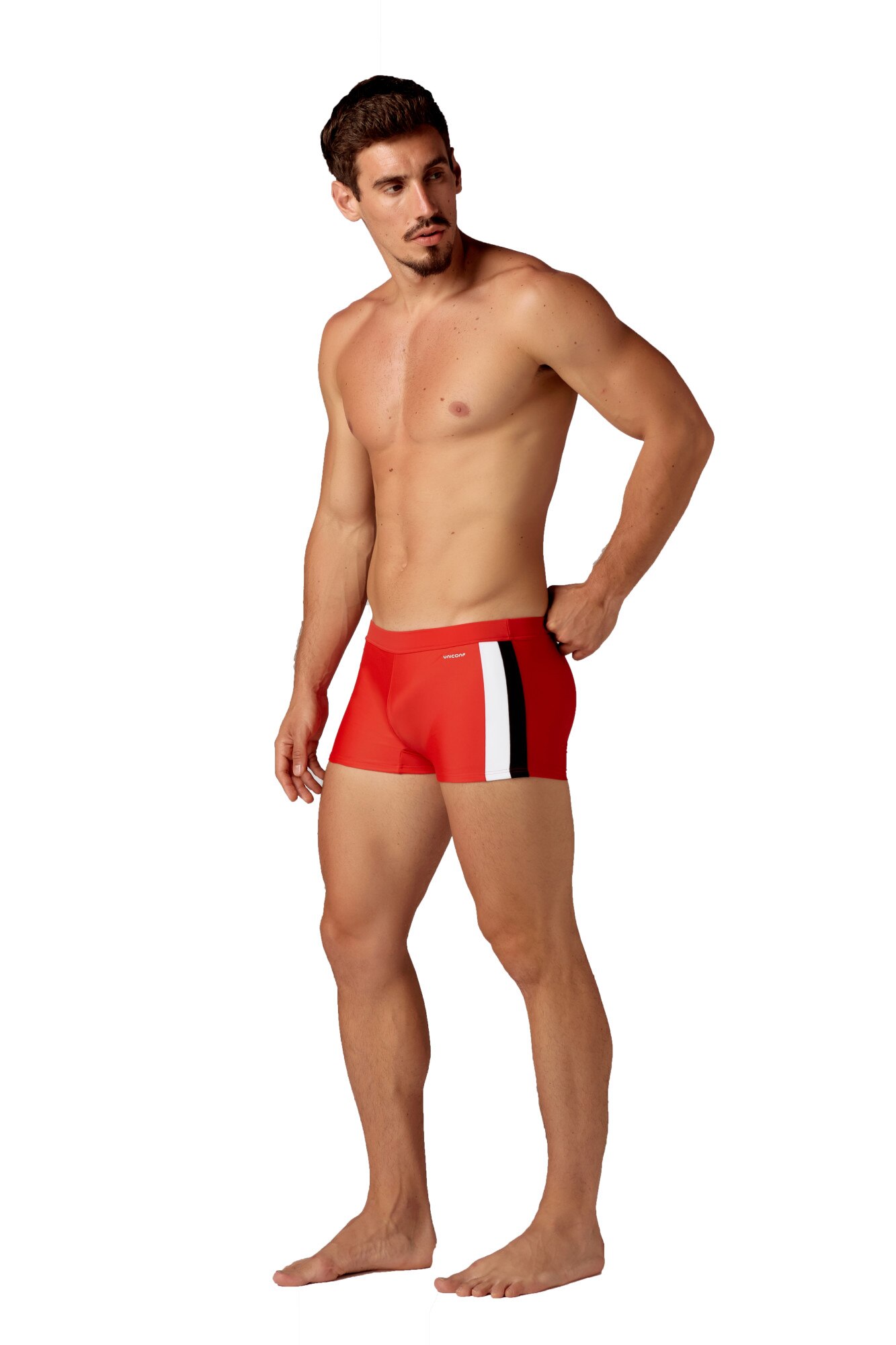 Boxeri costum de baie, Uniconf, BBB02, Rosu