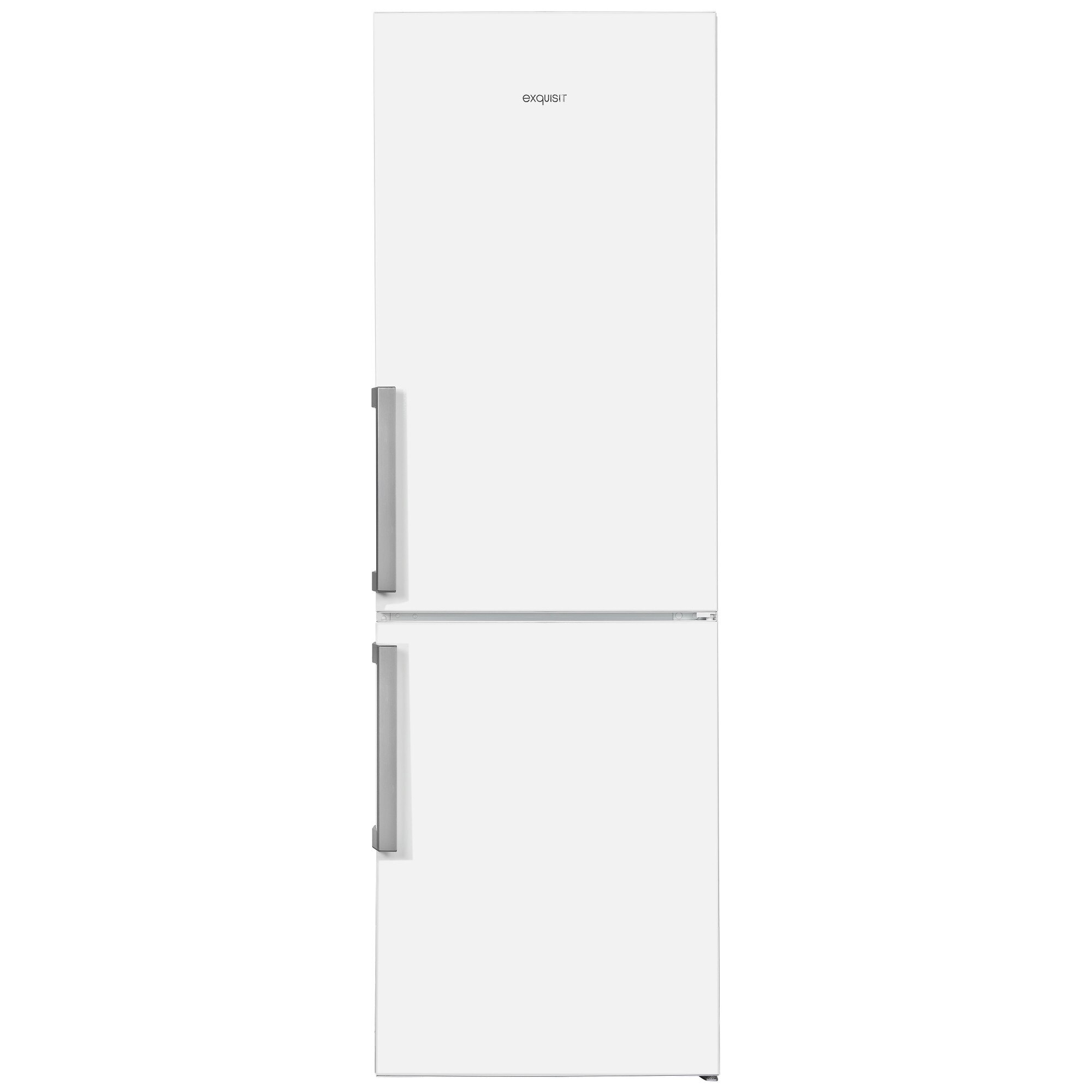 Combina frigorifica RETRO Exquisit KGC35-H-280EW, Clasa energetica E , Volum net 292L, No Frost frigider, alb