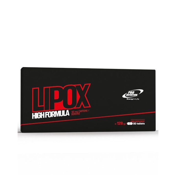 Formula termogenica, Lipox, 90 tablete