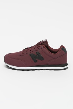 New Balance, Pantofi sport din material textil 400, violet tyrian/negru stins New Balance, Pantofi sport din material textil 400, violet tyrian/negru stins