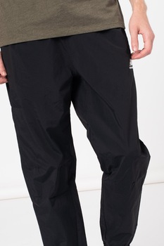 New Balance, Pantaloni cu logo brodat Athlethics Wind, Negru New Balance, Pantaloni cu logo brodat Athlethics Wind, Negru