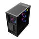 Carcasa Gamemax Draco XD RGB, Middle Tower, fara sursa, ATX, Black