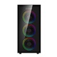 Carcasa Gamemax Draco XD RGB, Middle Tower, fara sursa, ATX, Black