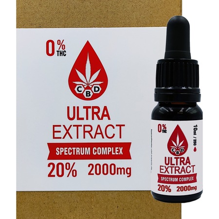 Ulei CBD Ultra Extract 20 % Spectrum Complex, 10 ml