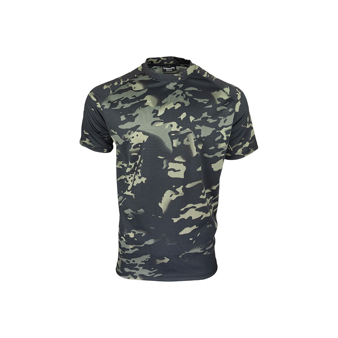 Tricou Mesh-Tech Viper cu uscare rapida, greutate redusa, elastic, silentios, camuflaj