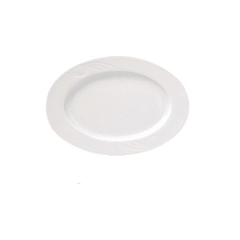 Platou oval din portelan Colectia KARIZMA KZM 24 KY, Gural, 24 x 17 cm, 018097 Platou oval din portelan Colectia KARIZMA KZM 24 KY, Gural, 24 x 17 cm, 018097