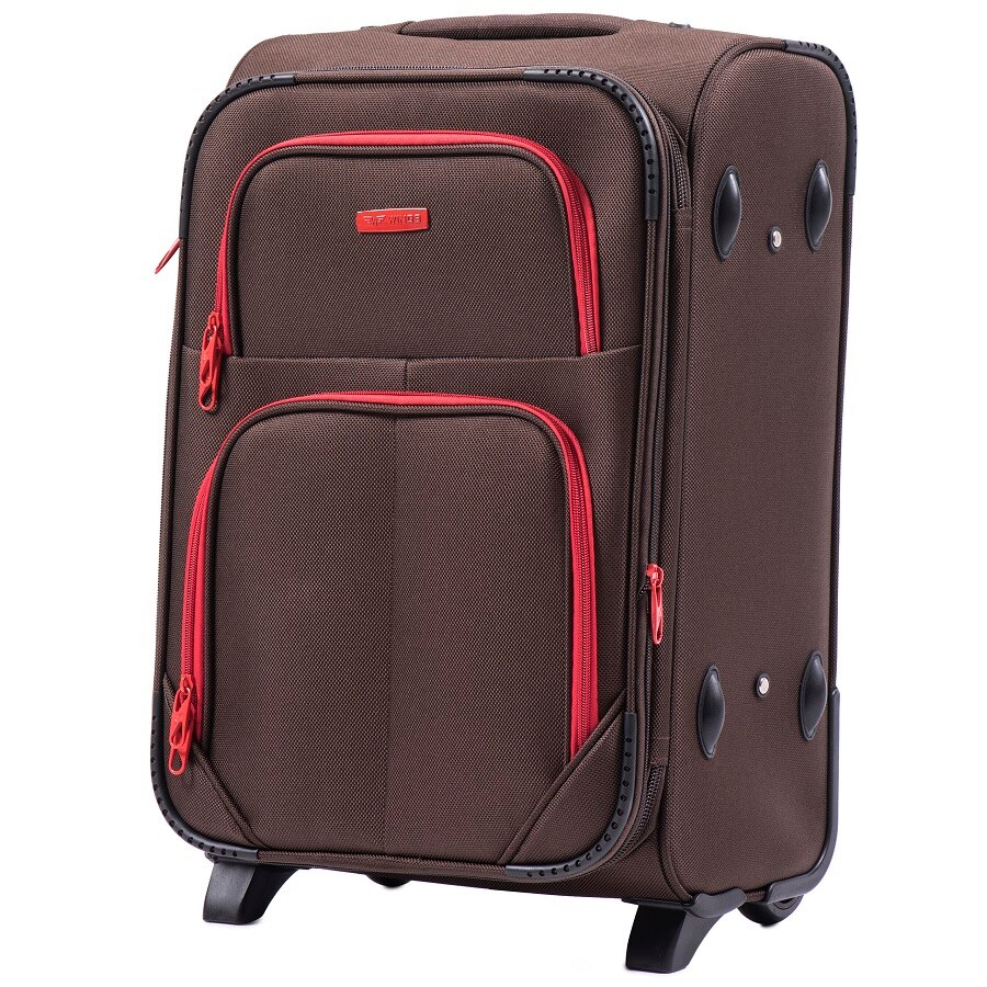 Troler Cabina, Extensibil, WINGS, 2 Roti, W214 - 53 cm, Maro