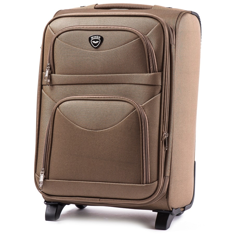 Troler Cabina, Extensibil, WINGS, W6802, 2 Roti, 54 cm, Bej