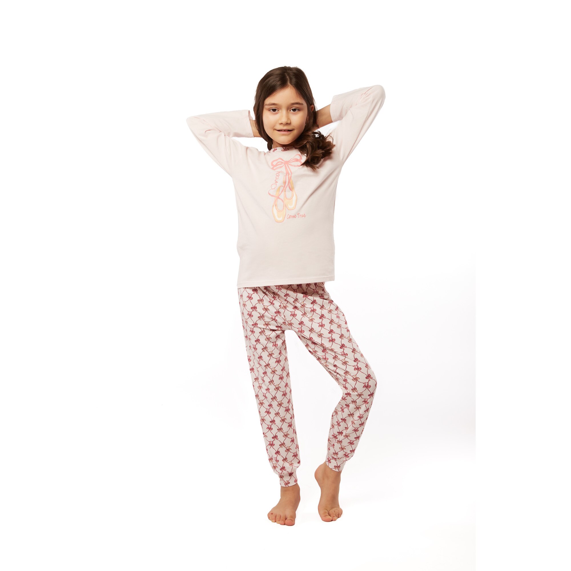 Pijamale pentru fetite PCV02, Multicolor