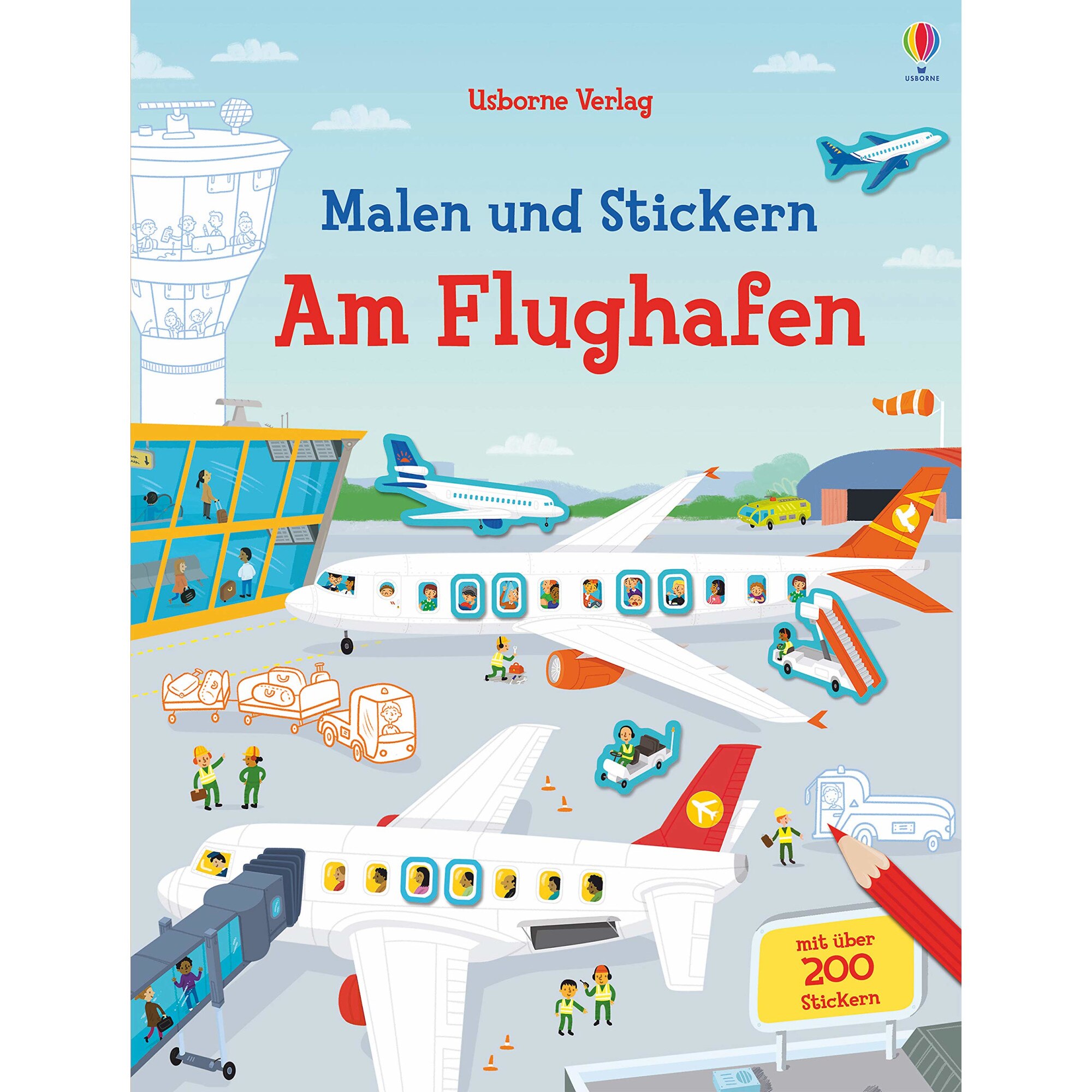 Malen und Stickern: Am Flughafen - Sam SmithSimon Tudhope