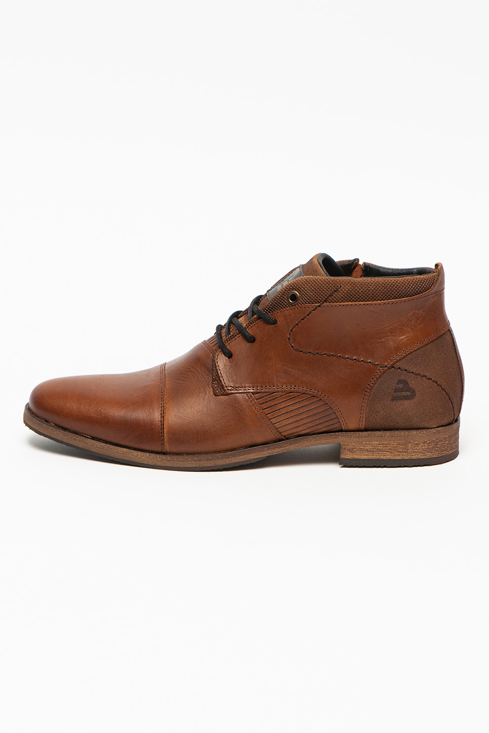 Bullboxer, Ghete de piele cu aplicatie cap-toe, Scortisoara