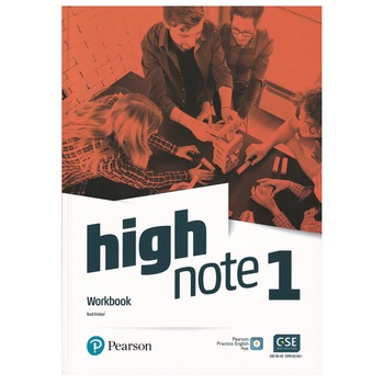 High Note, Level 1, Workbook with Pearson Practice English App, 128 pagini, Rod Fricker High Note, Level 1, Workbook with Pearson Practice English App, 128 pagini, Rod Fricker
