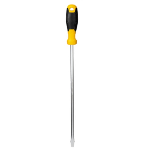 Surubelnita cap drept 8x300mm Deli Tools EDL6383001, Galben/Negru