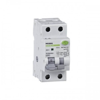 Siguranta automata cu protectie diferentiala 25A 2P, tip AC, 30mA, 4,5kA, Noark Siguranta automata cu protectie diferentiala 25A 2P, tip AC, 30mA, 4,5kA, Noark