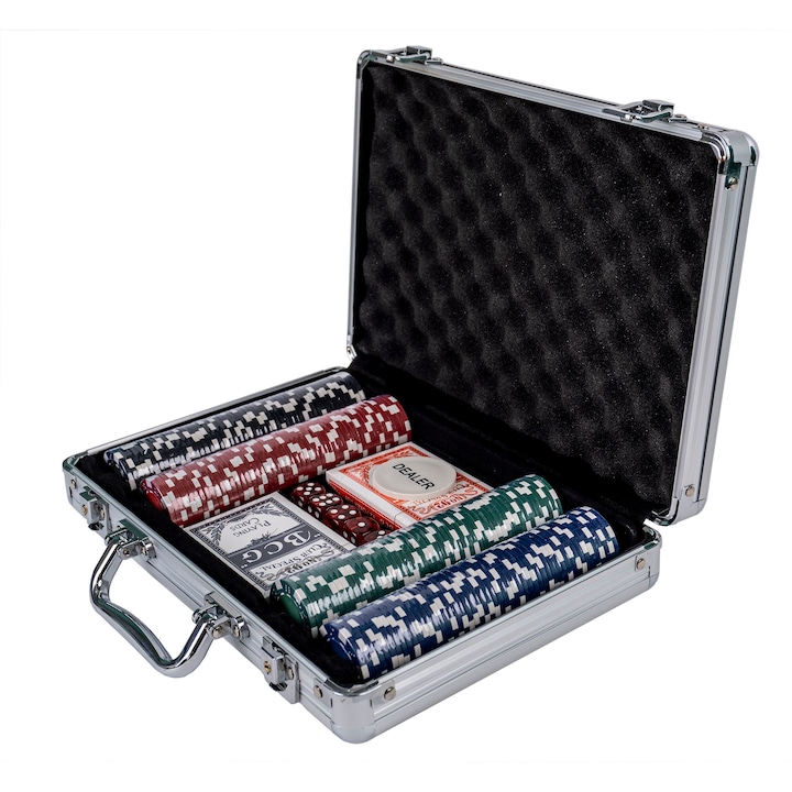 Игра покер, С куфарче, 200 чипа, PCS 200