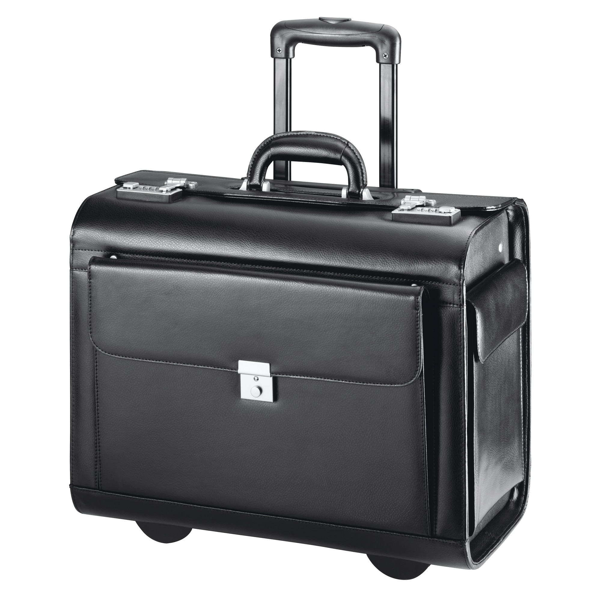 Pilot Case Business, D&N, DN2870, Piele Naturala, Negru