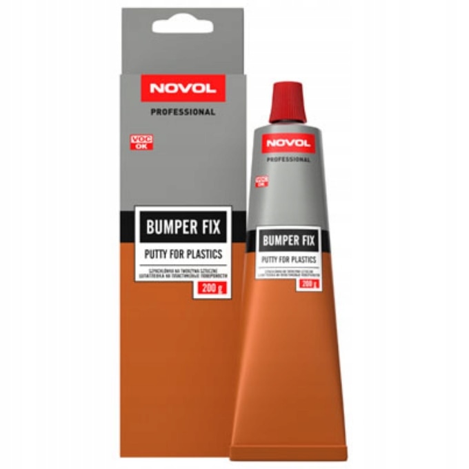 Chit NOVOL Bumper Fix, pentru suprafete plastice, 0,20 kg