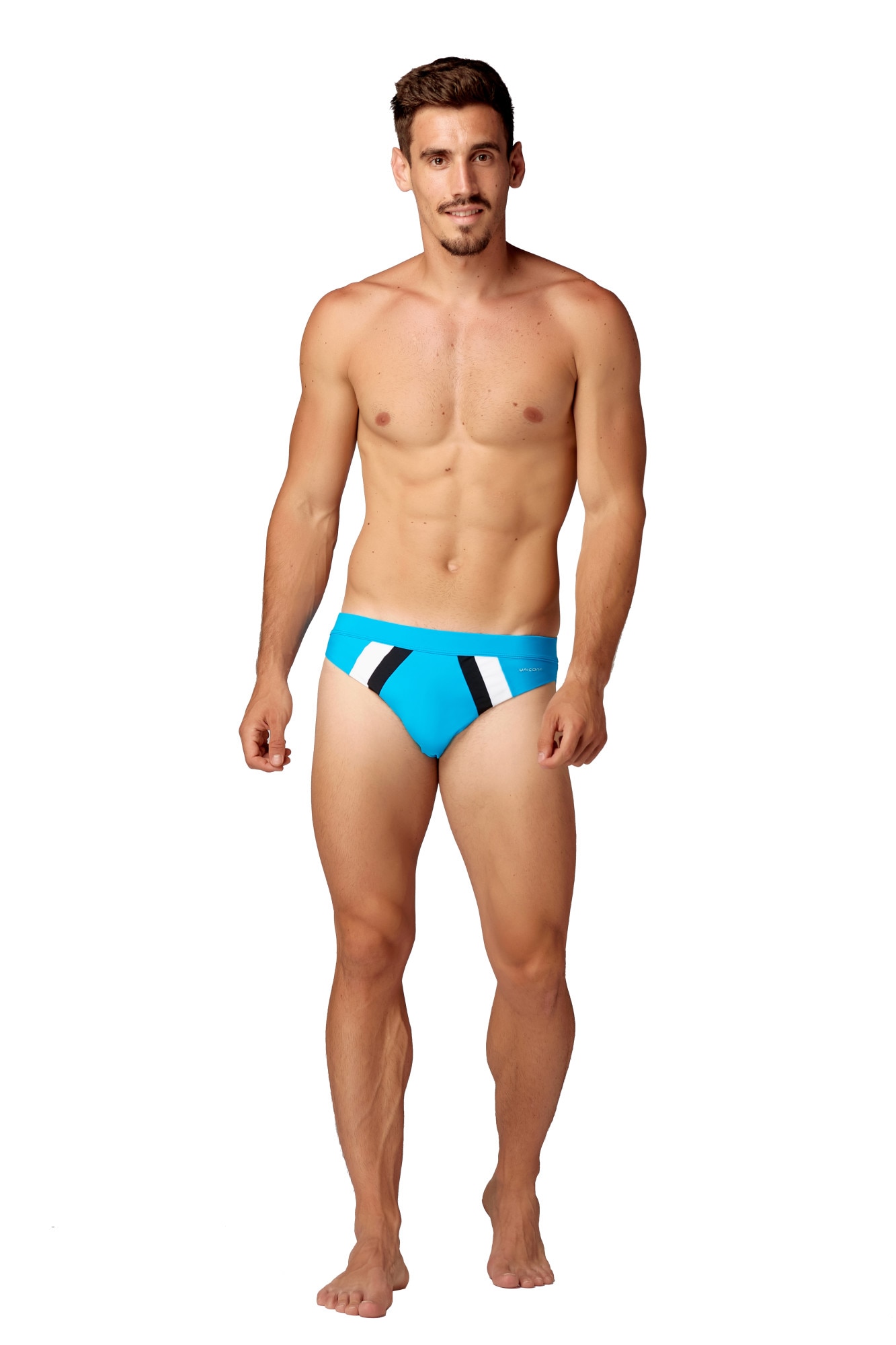 Slip de baie barbati, Uniconf BSP02, Turcoaz