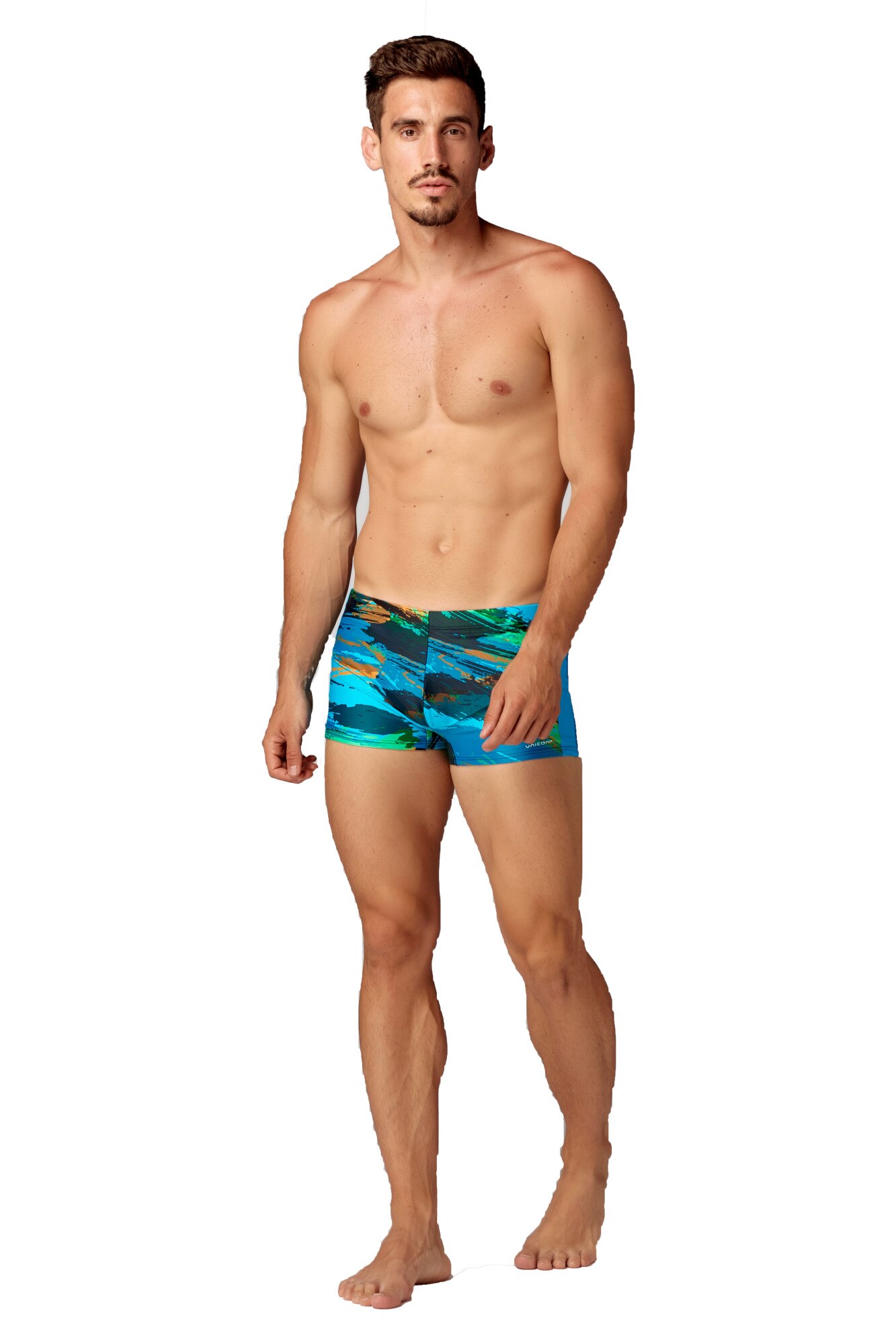 Boxeri de baie barbati, Uniconf, BBB12, Multicolor