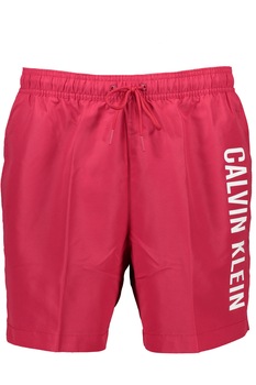 Pantaloni scurti de baie, Calvin Klein, rosu, logo lateral, Rosu Pantaloni scurti de baie, Calvin Klein, rosu, logo lateral, Rosu
