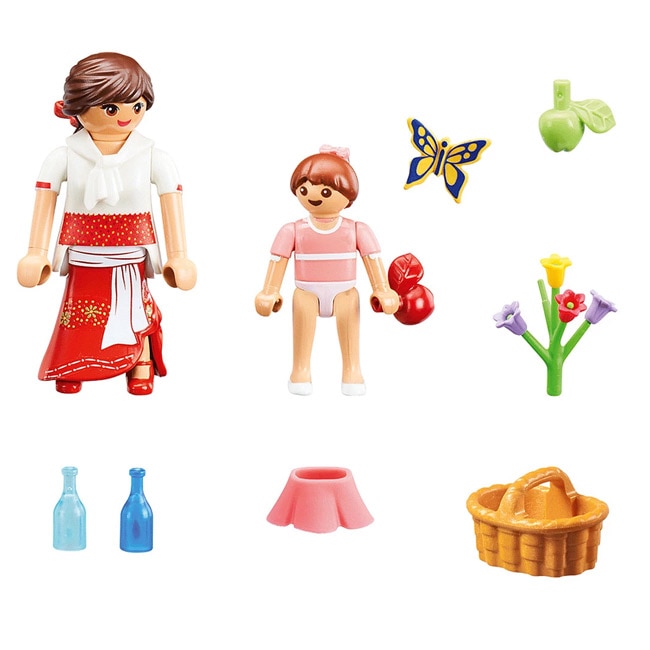 Set de joaca Playmobil Figures - Mama fericita cu copil , minim 4 ani