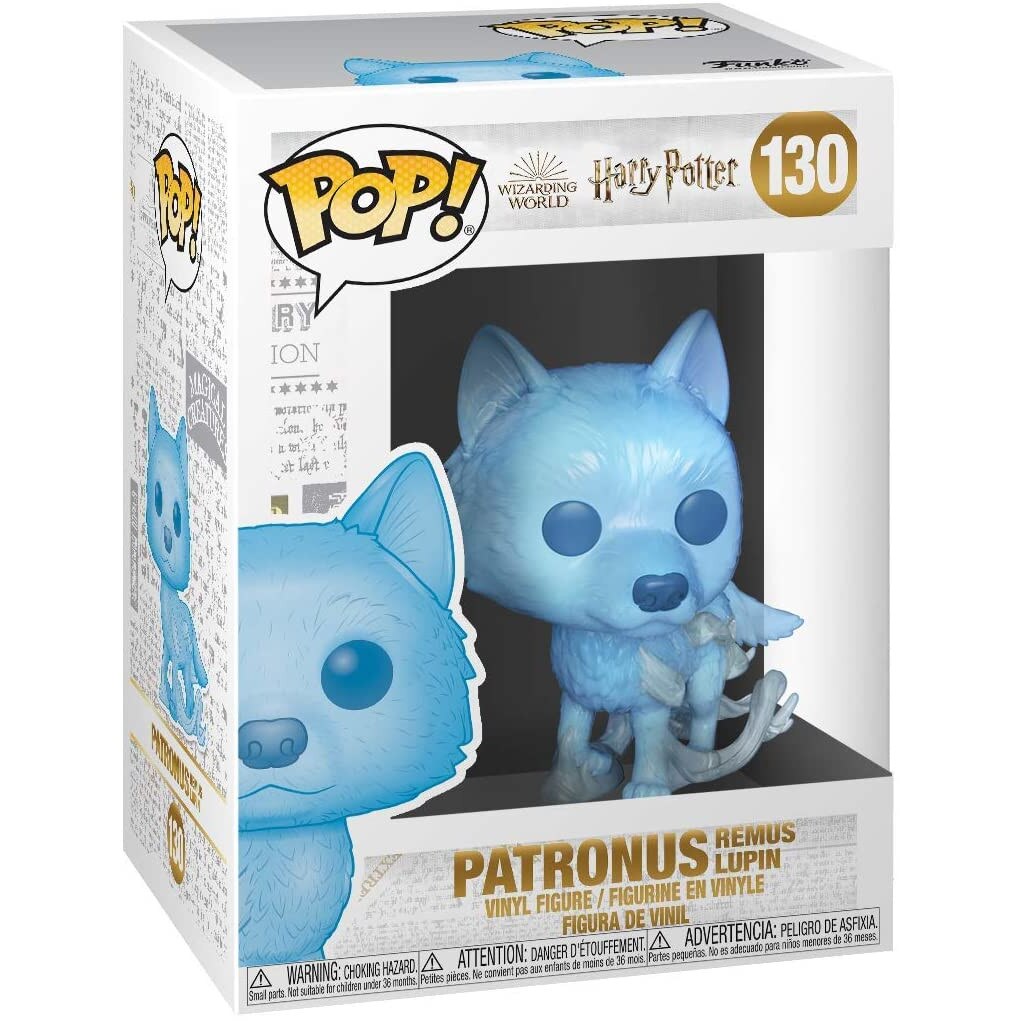 Figurina - Harry Potter - Patronus Remus Lupin, Albastru, 9.5 cm